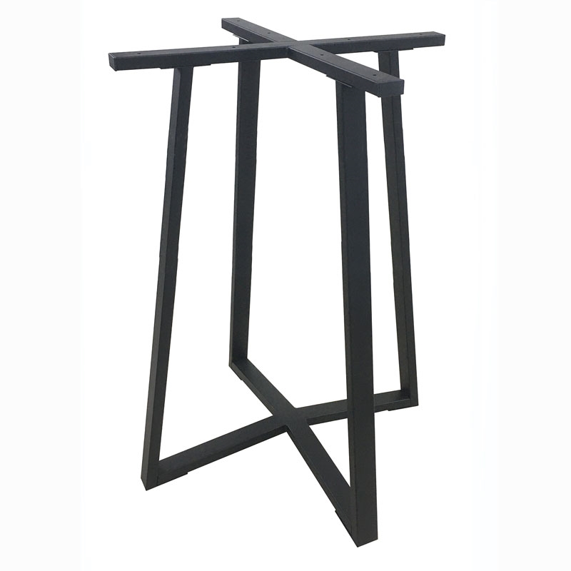 BISTRO ΨΗΛΗ 60X60X105εκ. ΒΑΣΗ ΜΕΤΑΛΛΙΚΗ ΜΕ ΡΕΓ/ΡΟΥΣ ΜΑΥΡΗ