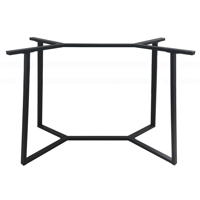 BISTRO ΨΗΛΗ 110X60X105εκ. ΒΑΣΗ ΜΕΤΑΛΛΙΚΗ ΜΕ ΡΕΓ/ΡΟΥΣ ΜΑΥΡΗ