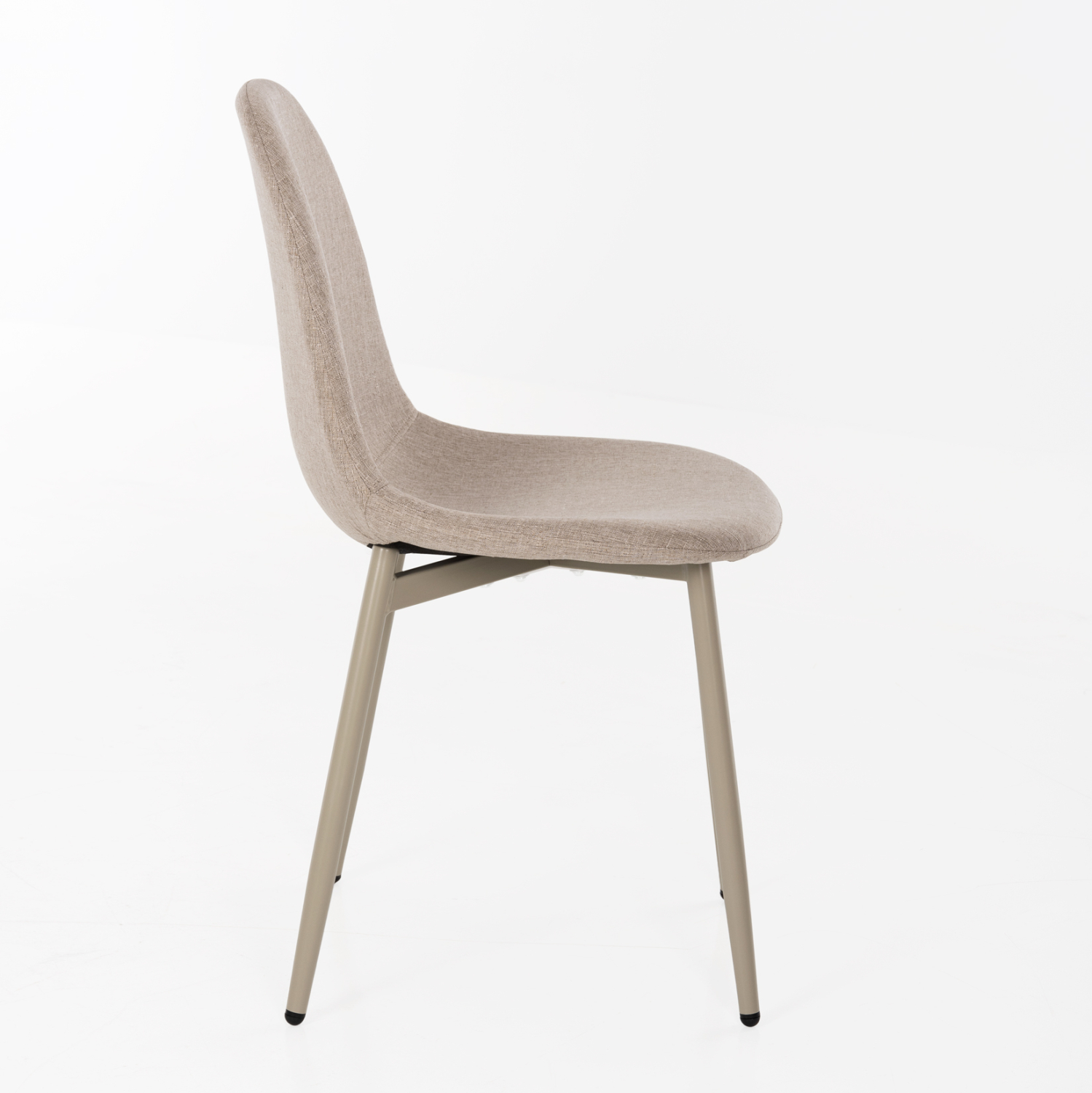 ΚΑΡΕΚΛΑ LEONARDO HM00100.07 ΥΦΑΣΜΑ ΜΠΕΖ ΚΑΙ ΚΑΦΕ ΜΕΤΑΛΛΙΚΑ ΠΟΔΙΑ 45x48x89.5Υεκ.