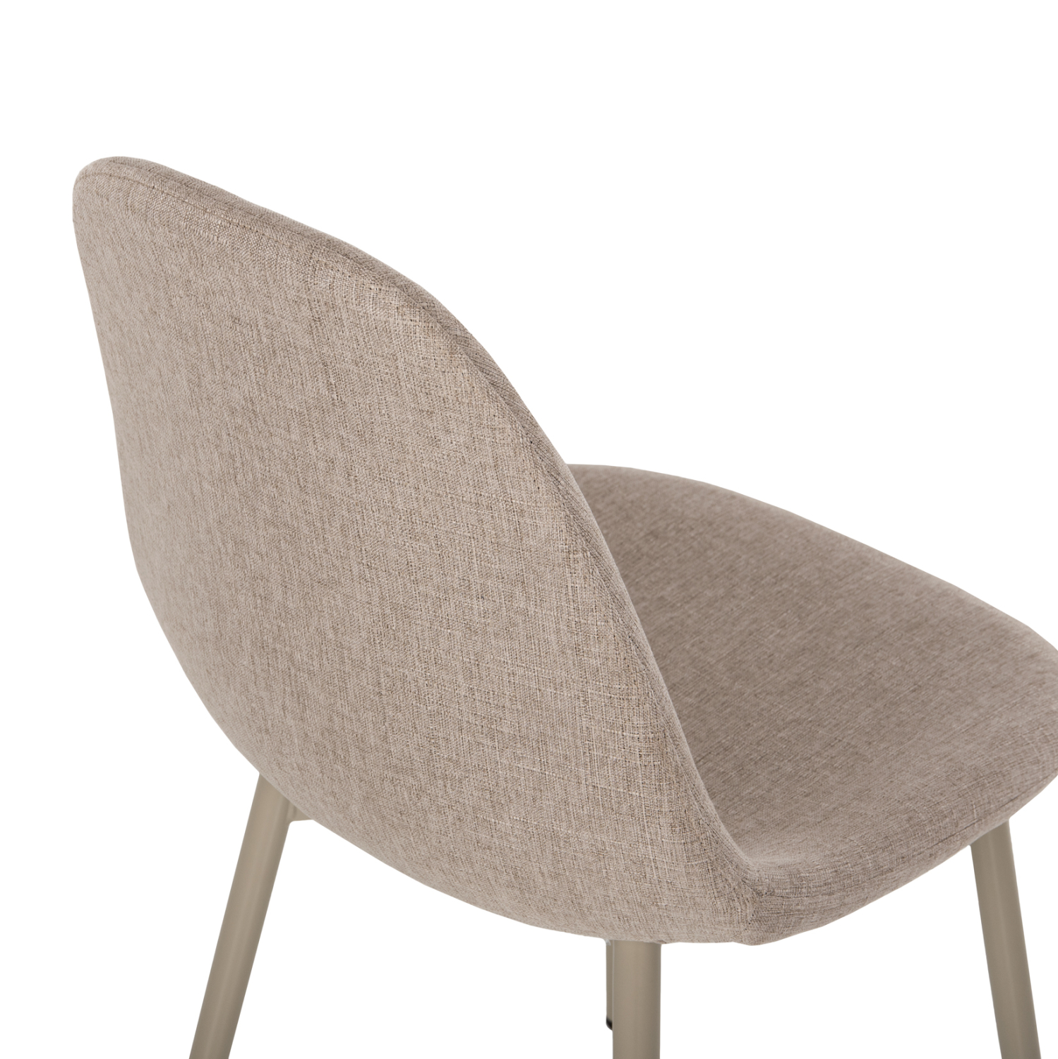 ΚΑΡΕΚΛΑ LEONARDO HM00100.07 ΥΦΑΣΜΑ ΜΠΕΖ ΚΑΙ ΚΑΦΕ ΜΕΤΑΛΛΙΚΑ ΠΟΔΙΑ 45x48x89.5Υεκ.