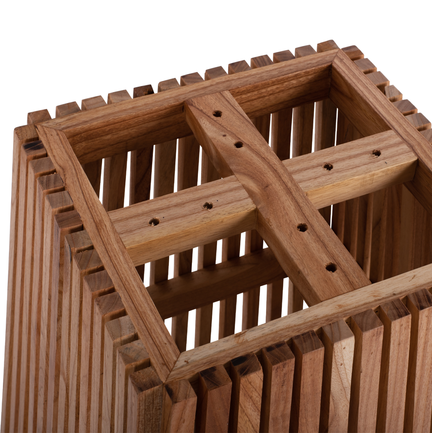 ΒΑΣΗ ΤΡΑΠΕΖΙΟΥ ΕΣΩΤ.ΧΩΡΟΥ ΤΕΤΡΑΓΩΝΗ FRANTZ HM9460.01 ΞΥΛΟ MINDI ΣΕ ΦΥΣΙΚΟ 60x60x75Y εκ.