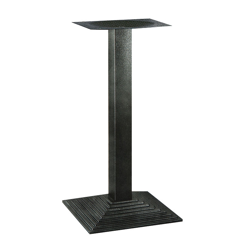 SNACK ΜΕΣΑΙΟΥ(Π/Ρ)ΥΨΟΥΣ ΒΑΣΗ ΜΑΝΤΕΜΙ 45Χ45Χ98εκ. ΜΕ ΡΕΓ/ΡΟΥΣ ΜΑΥΡΗ