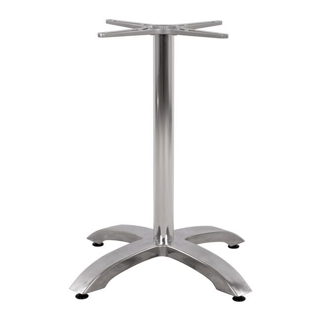 ΒΑΣΗ ΑΛΟΥΜΙΝΙΟΥ HM460.03 ΧΡΩΜΙΟΥ 66Χ66Χ72Υεκ. ΜΕ ΣΤΑΥΡΟ 48Χ48εκ.