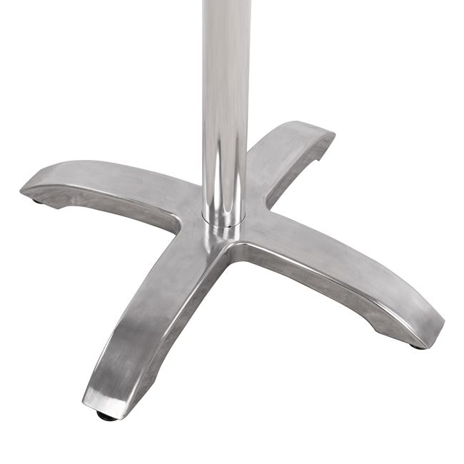 ΒΑΣΗ ΑΛΟΥΜΙΝΙΟΥ HM460.03 ΧΡΩΜΙΟΥ 66Χ66Χ72Υεκ. ΜΕ ΣΤΑΥΡΟ 48Χ48εκ.