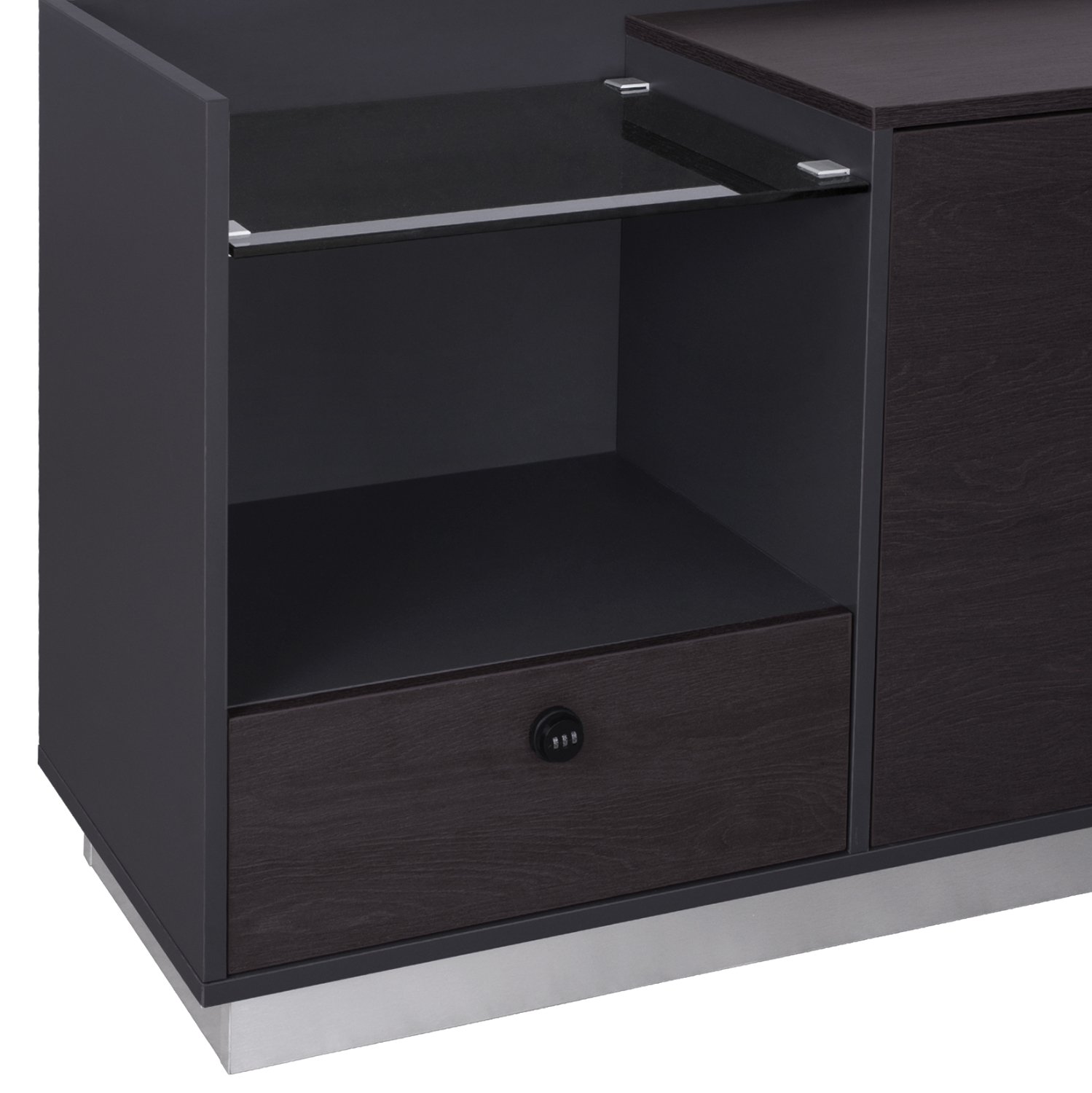 ΓΡΑΦΕΙΟ ΕΠΑΓΓΕΛΜΑΤΙΚΟ ΑΡΙΣΤΕΡΗ ΓΩΝΙΑ ROSEWOOD HM2112L 200X160X76Υ εκ.