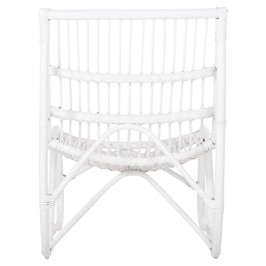 ΠΟΛΥΘΡΟΝΑ GRINN HM9815.03 ΡΑΒΔΟΙ RATTAN ΣΕ ΛΕΥΚΟ 56,5x73,5x79,5Υ εκ.