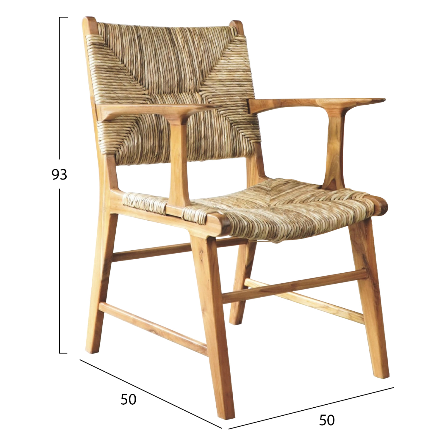 ΠΟΛΥΘΡΟΝΑ ΕΠΑΓΓΕΛΜΑΤΙΚΗ ΑΠΟ ΜΑΣΙΦ ΞΥΛΟ ΤΕΑΚ ΜΕ ΨΑΘΑ 57,5x59x87Υ εκ.HM9400.11