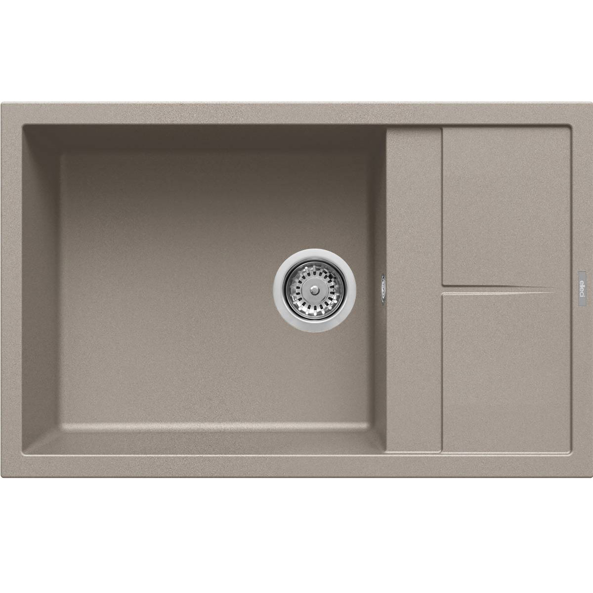 Νεροχύτης κουζίνας UNICO 310 Tortora 43 ELLECI 78x50cm