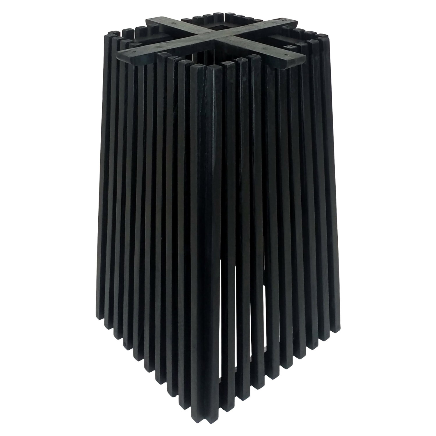 ΒΑΣΗ ΤΡΑΠΕΖΙΟΥ ΕΣΩΤ.ΧΩΡΟΥ ΤΕΤΡΑΓΩΝΗ FRANTZ HM9460.12 ΞΥΛΟ MINDI ΣΕ ΜΑΥΡΟ 60x60x73Y εκ.