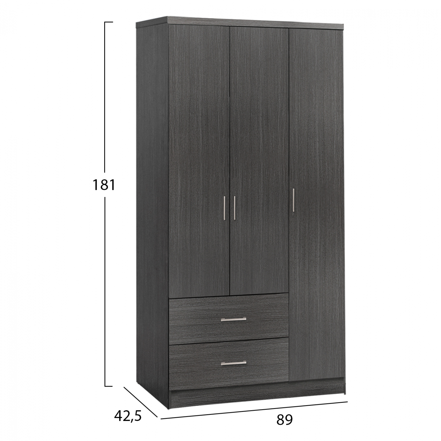 ΝΤΟΥΛΑΠΑ 3ΦΥΛΛΗ ME 2 ΣΥΡΤΑΡΙΑ CAESAR HM340.01 ZEBRANO 89Χ42,5Χ181Υεκ.