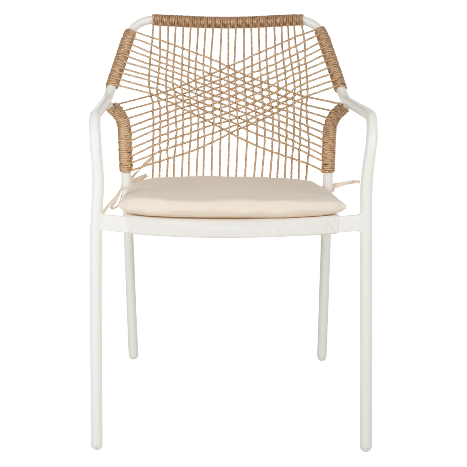 ΠΟΛΥΘΡΟΝΑ ΑΛΟΥΜΙΝΙΟΥ TROTTER HM5865.12 ΛΕΥΚΟΣ ΣΚΕΛΕΤΟΣ ΜΕ WICKER ΜΠΕΖ & ΕΚΡΟΥ ΜΑΞΙΛΑΡΙ