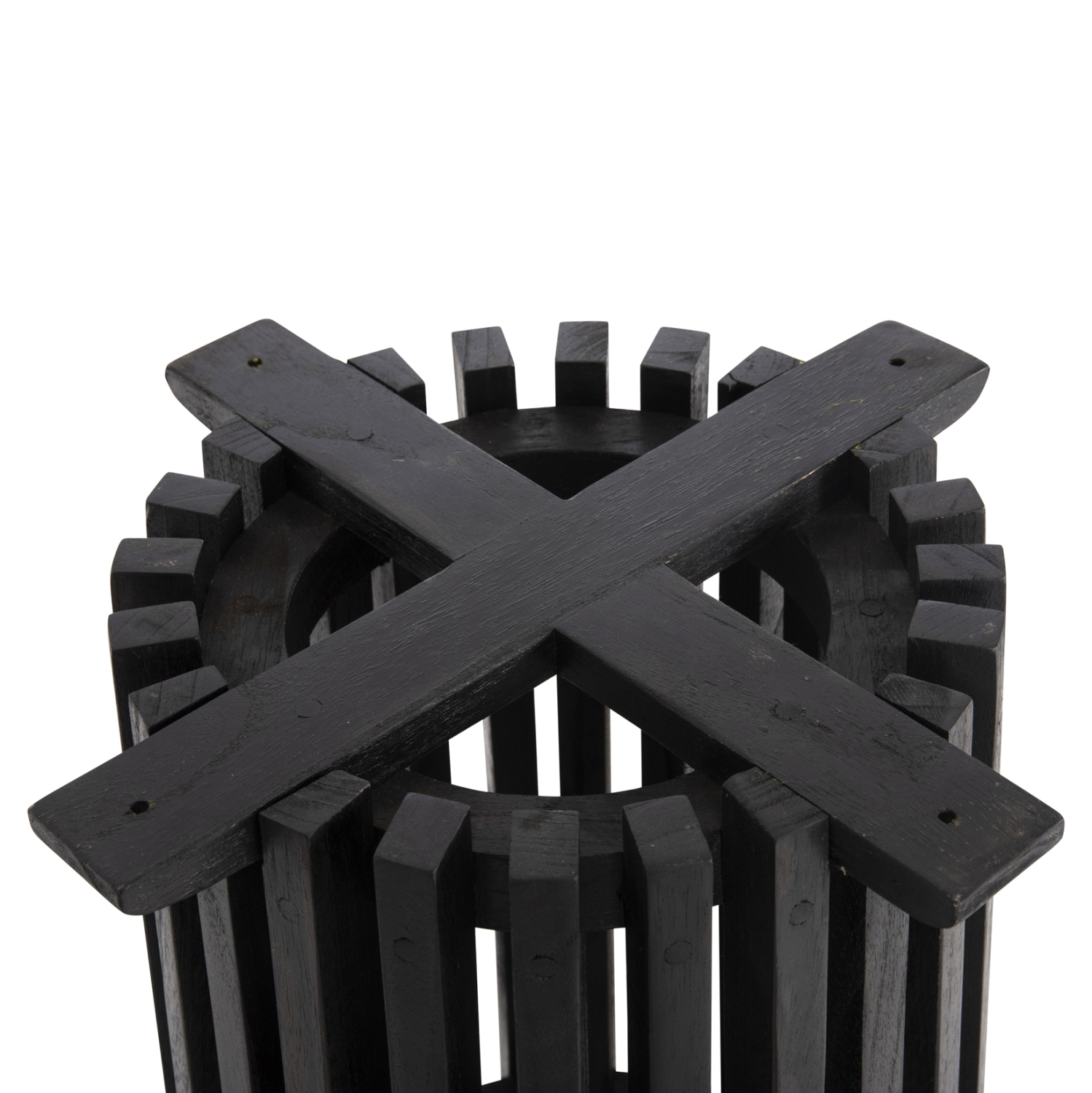 ΒΑΣΗ BAR STAND ΕΣΩΤ.ΧΩΡΟΥ ΜΕΣ.ΥΨΟΥΣ ΣΤΡΟΓΓΥΛΗ FRANTZ HM9857.12 MINDI ΞΥΛΟ ΣΕ ΜΑΥΡΟ Φ40x90Υεκ.