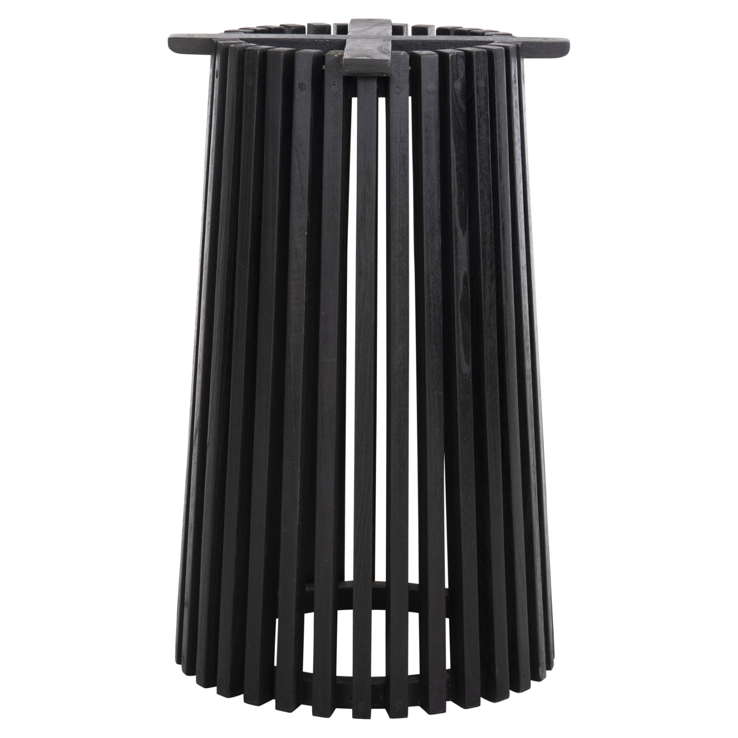 ΒΑΣΗ ΤΡΑΠΕΖΙΟΥ ΕΣΩΤ.ΧΩΡΟΥ ΣΤΡΟΓΓΥΛΗ FRANTZ HM9459.12 MINDI ΞΥΛΟ ΣΕ ΜΑΥΡΟ ΧΡΩΜΑ Φ60x74Yεκ.