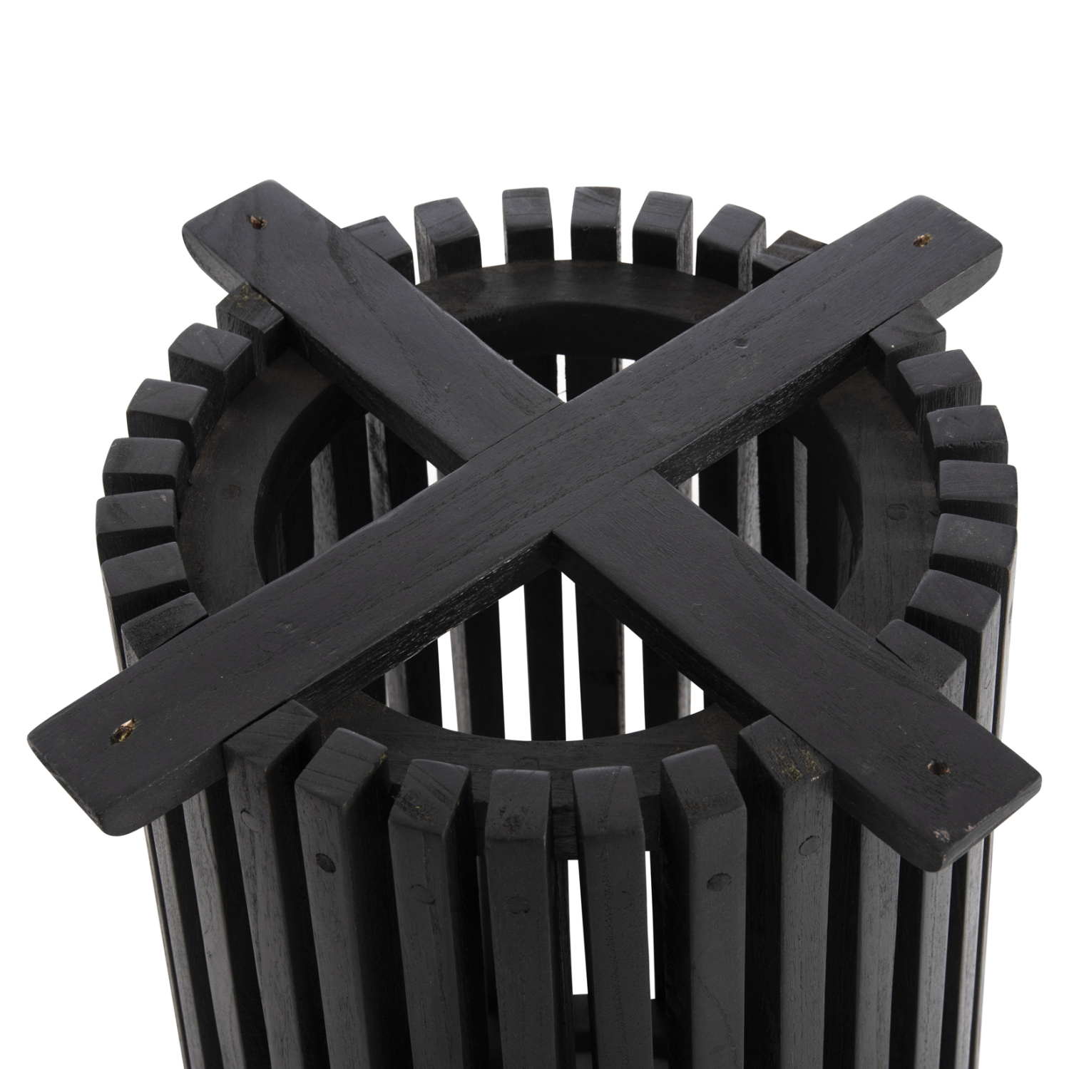 ΒΑΣΗ ΤΡΑΠΕΖΙΟΥ ΕΣΩΤ.ΧΩΡΟΥ ΣΤΡΟΓΓΥΛΗ FRANTZ HM9459.12 MINDI ΞΥΛΟ ΣΕ ΜΑΥΡΟ ΧΡΩΜΑ Φ60x74Yεκ.