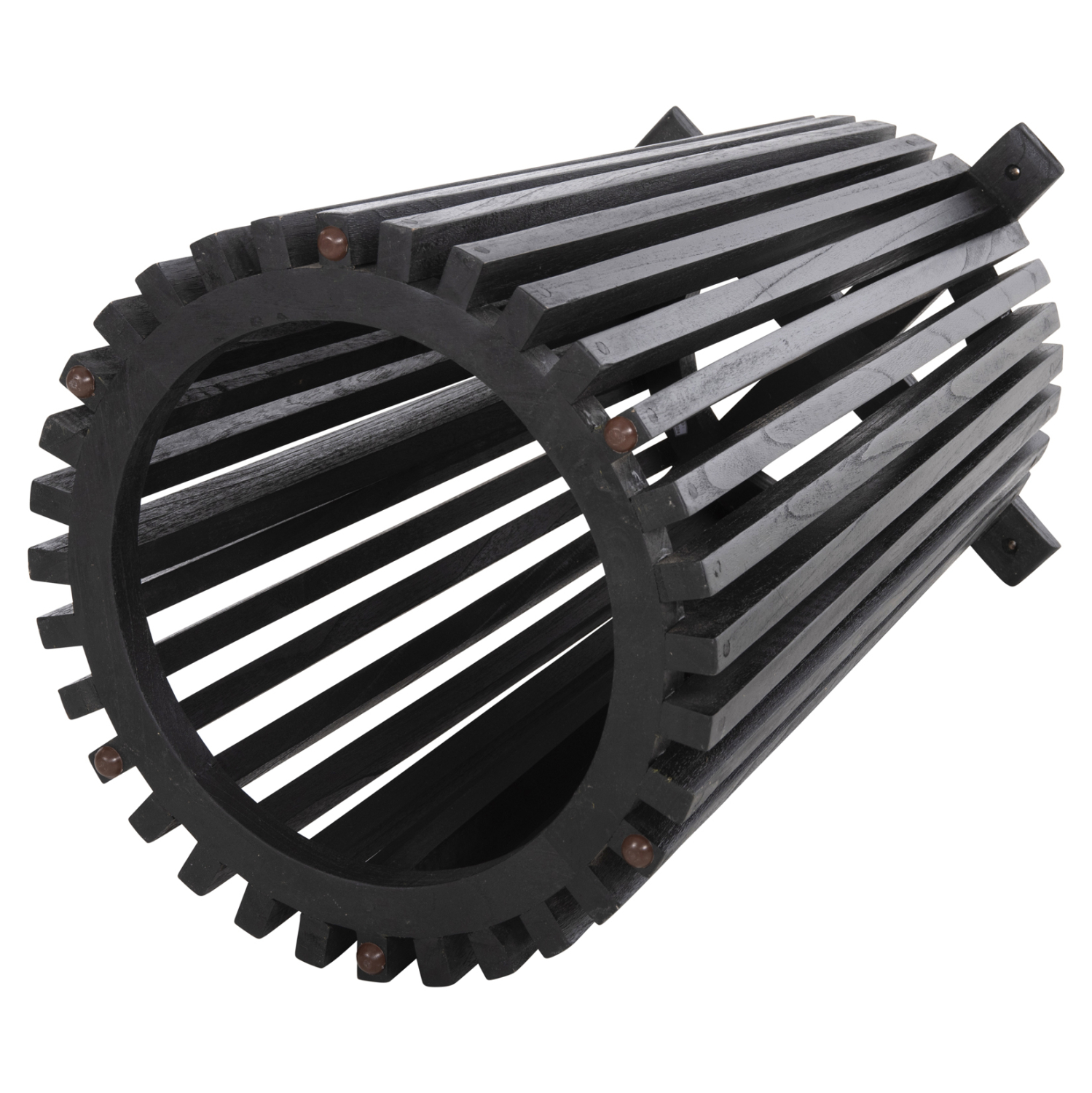 ΒΑΣΗ ΤΡΑΠΕΖΙΟΥ ΕΣΩΤ.ΧΩΡΟΥ ΣΤΡΟΓΓΥΛΗ FRANTZ HM9459.12 MINDI ΞΥΛΟ ΣΕ ΜΑΥΡΟ ΧΡΩΜΑ Φ60x74Yεκ.