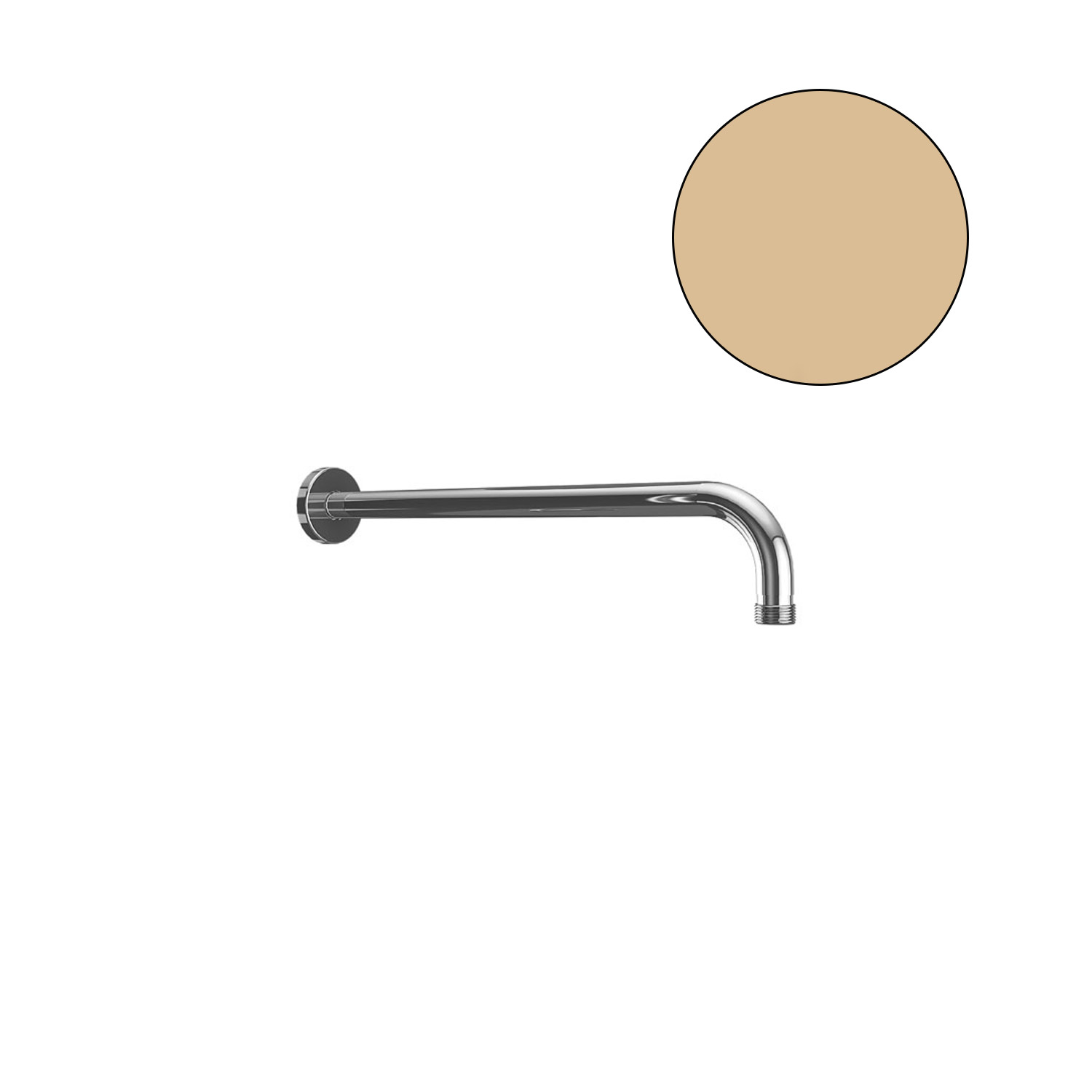 Βραχίονας παροχής νερού Rose Gold AC00903-RS KARAG 33,4cm