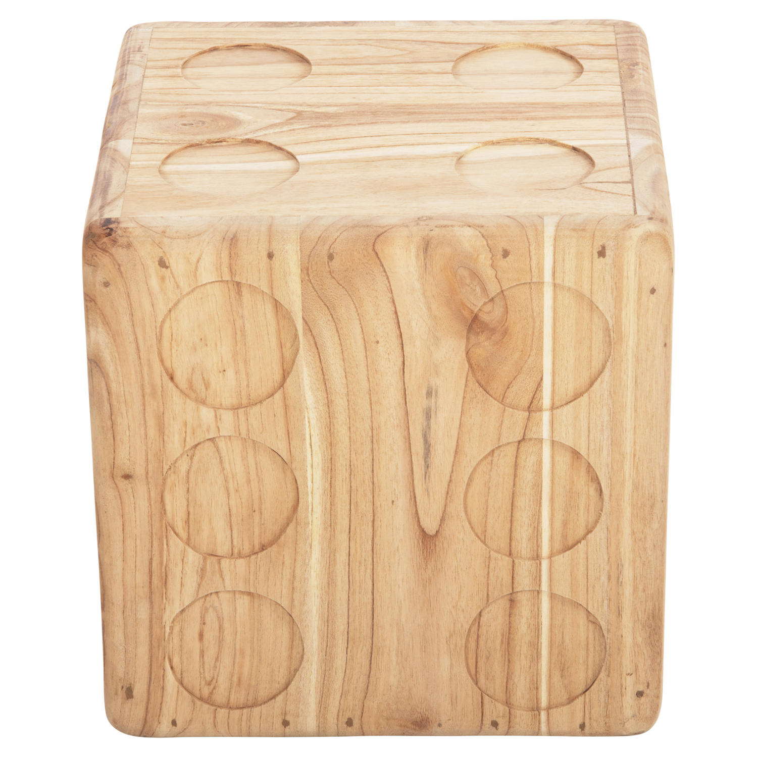 ΣΚΑΜΠΟ ΖΑΡΙ HM7898.02 ΞΥΛΟ ΤΕΑΚ ΣΕ ΦΥΣΙΚΟ ΧΡΩΜΑ 40x40x40 εκ.