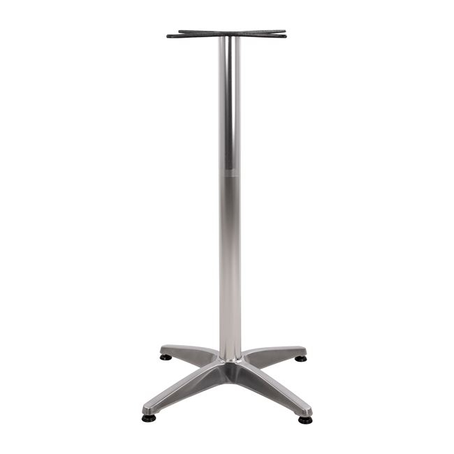 ΒΑΣΗ ΜΠΑΡ ΑΛΟΥΜΙΝΙΟΥ 4ΝΥΧΗ 66X66X109Υεκ. ΜΕ ΣΤΑΥΡΟ 44Χ44εκ. HM450 ΧΡΩΜΙΟΥ