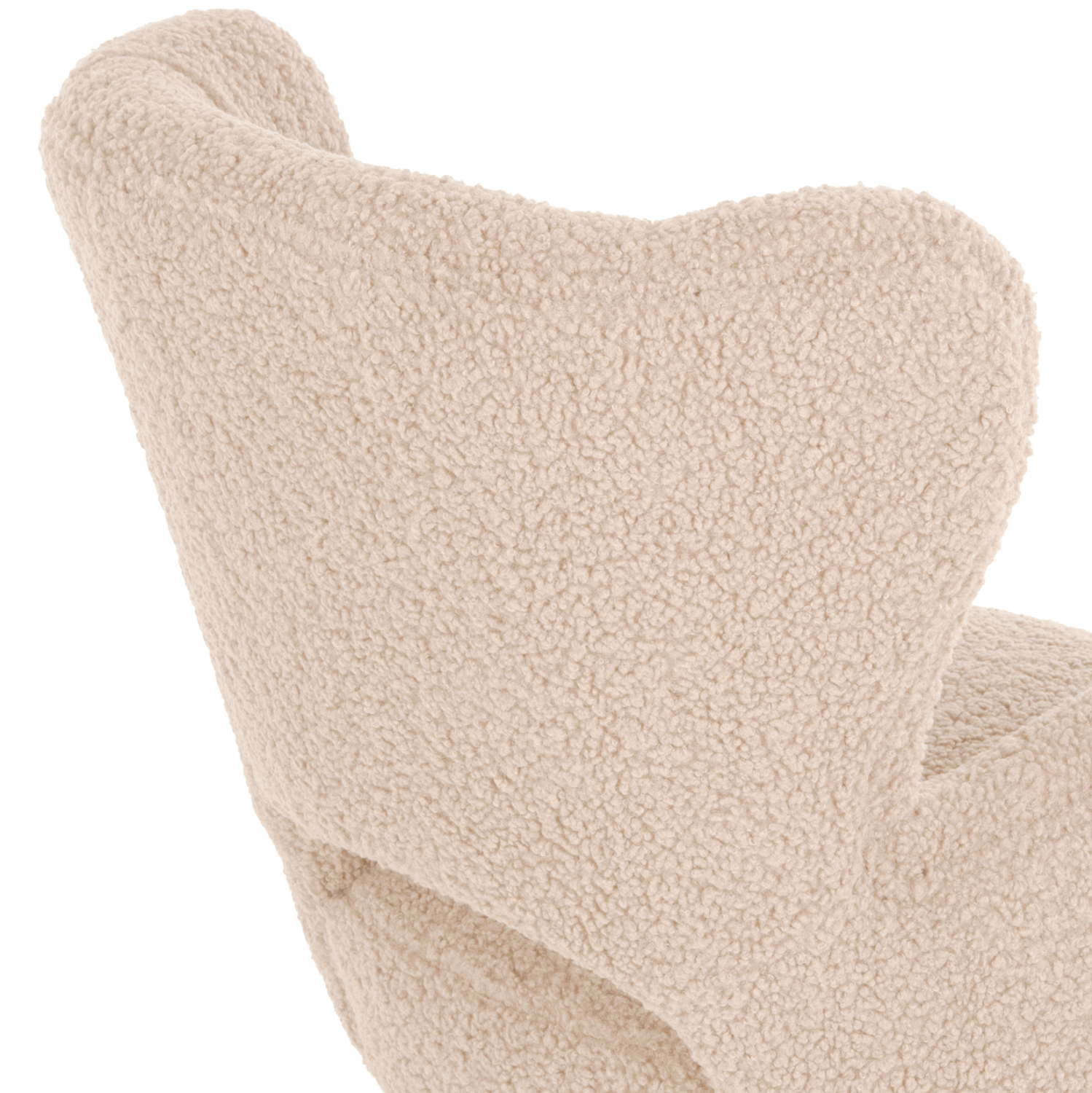 ΜΠΕΡΖΕΡΑ ΠΟΛΥΘΡΟΝΑ MYLIE ΛΕΥΚΟ ΜΠΟΥΚΛΕ HM8394.23 66x76x90Υ εκ.