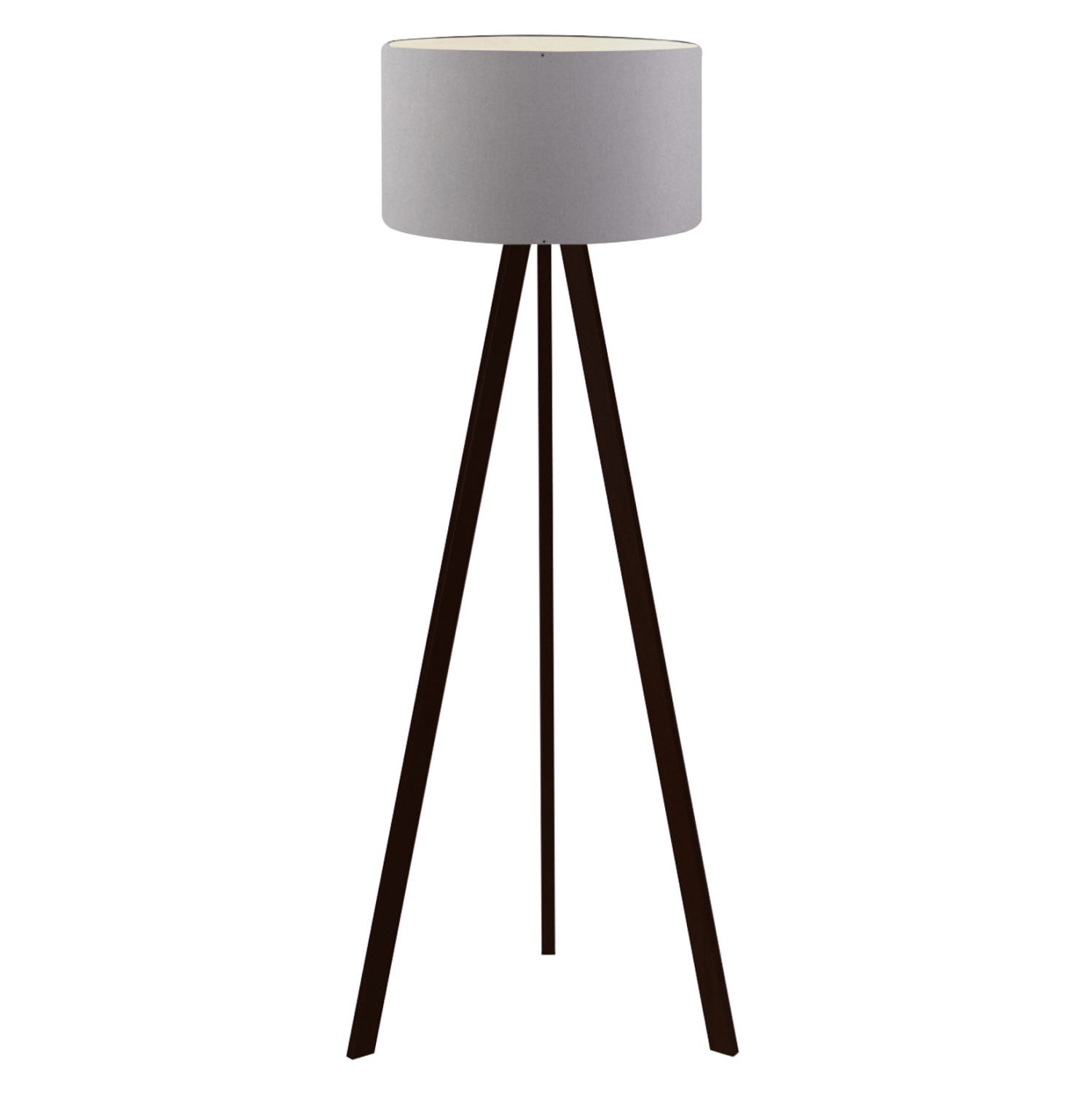 ΦΩΤΙΣΤΙΚΟ ΔΑΠΕΔΟΥ ΞΥΛΙΝΟ CRUZ ΜΑΥΡΟ ΜΕ ΑΣΗΜΙ ΚΑΠΕΛΟ HM7578.06 Φ38x140 εκ.