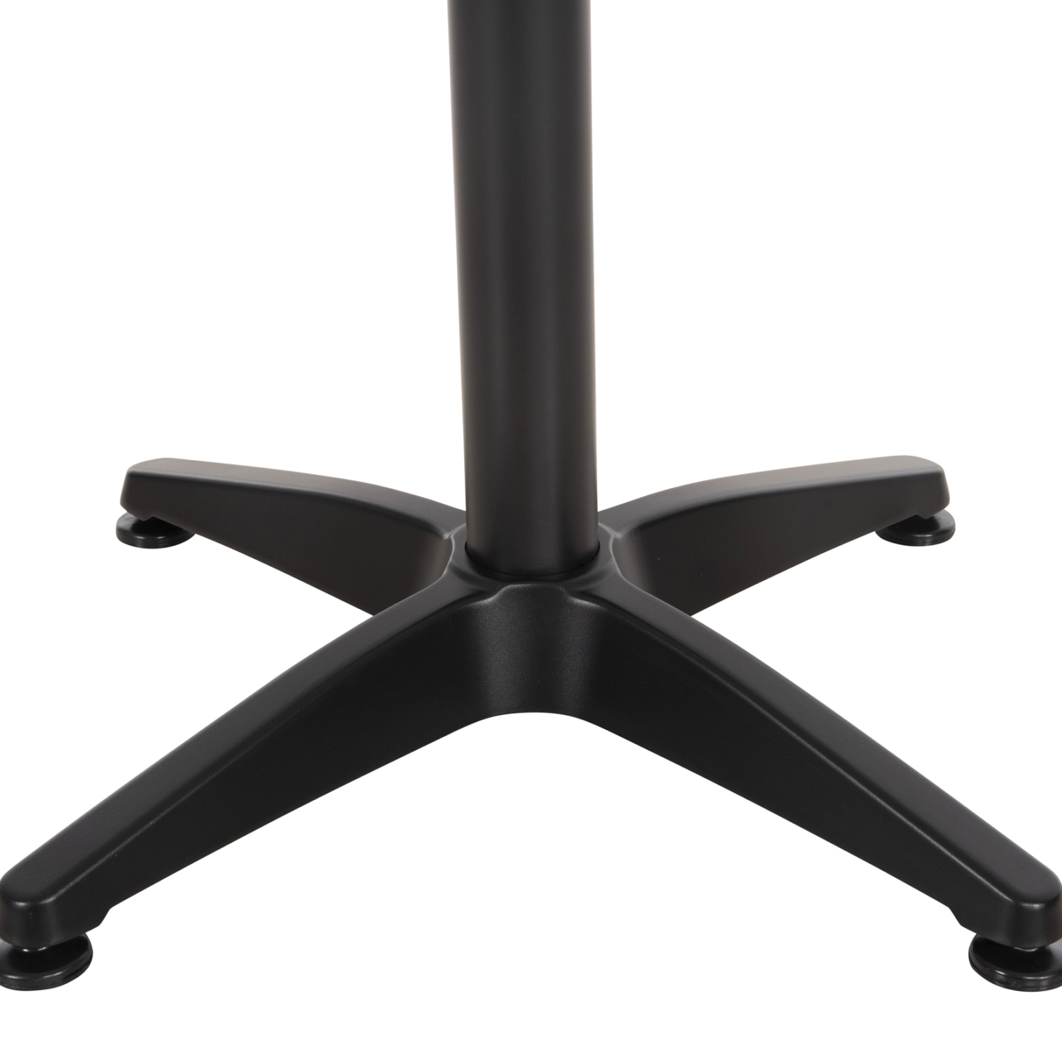 ΒΑΣΗ ΜΠΑΡ ΑΛΟΥΜΙΝΙΟΥ 4ΝΥΧΗ 66X66X109Υεκ. ΜΕ ΣΤΑΥΡΟ 44x44εκ. HM450.03 ΜΑΥΡΗ