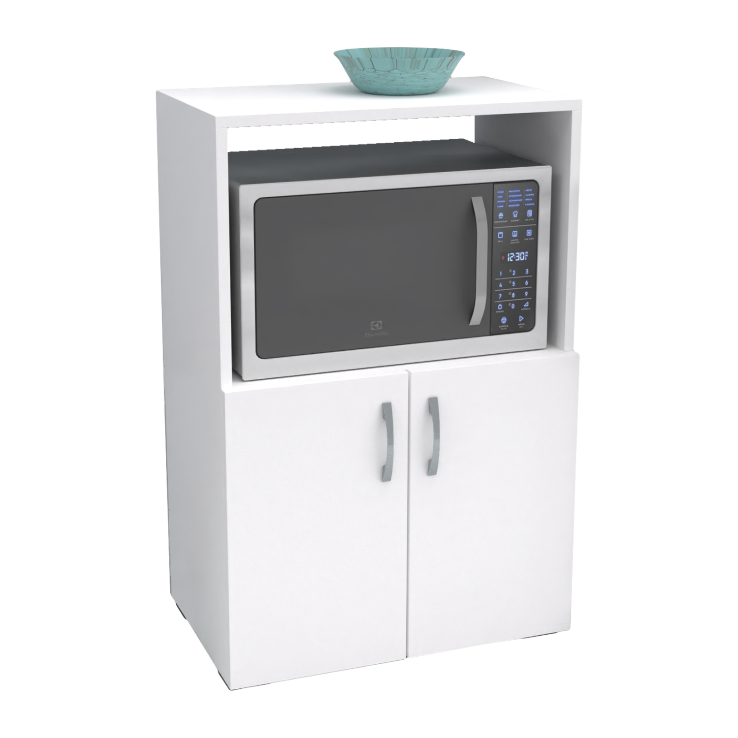 ΝΤΟΥΛΑΠΙ ΚΟΥΖΙΝΑΣ NITO HM18197.01 ΜΕΛΑΜΙΝΗ ΣΕ ΛΕΥΚΟ ΧΡΩΜΑ 60x36x92Υεκ.