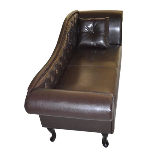 ΑΝΑΚΛΙΝΔΡΟ T.CHESTERFIELD NIOVI HM3007.01 PU ΣΚ.ΚΑΦΕ-ΜΑΥΡΑ ΠΟΔΙΑ 190x61x84Yεκ.