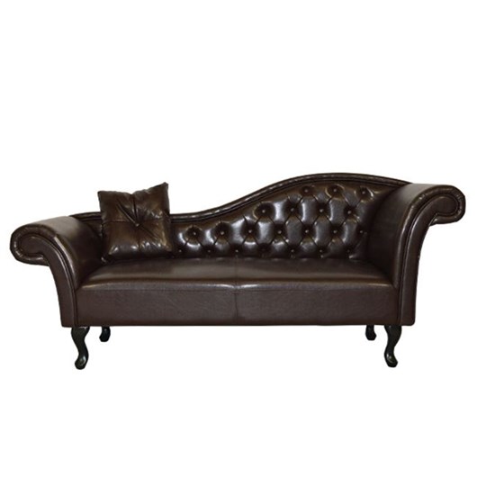 ΑΝΑΚΛΙΝΔΡΟ T.CHESTERFIELD NIOVI HM3008.01 PU ΣΚ.ΚΑΦΕ-ΜΑΥΡΑ ΠΟΔΙΑ(ΔΕΞΙ)190x61x84Yεκ