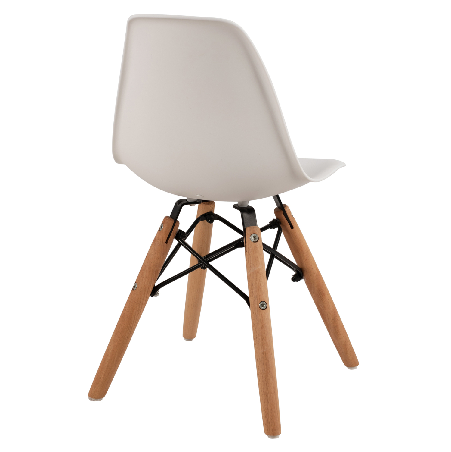 ΚΑΡΕΚΛΑ TWIST KID HM8453.01 ΞΥΛΙΝΑ ΠΟΔΙΑ Κ ΚΑΘΙΣΜΑ PP ΛΕΥΚΟ 31x34x55.5Υεκ