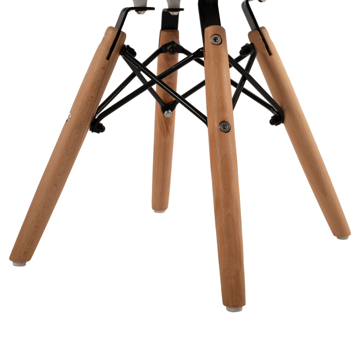 ΚΑΡΕΚΛΑ TWIST KID HM8453.01 ΞΥΛΙΝΑ ΠΟΔΙΑ Κ ΚΑΘΙΣΜΑ PP ΛΕΥΚΟ 31x34x55.5Υεκ