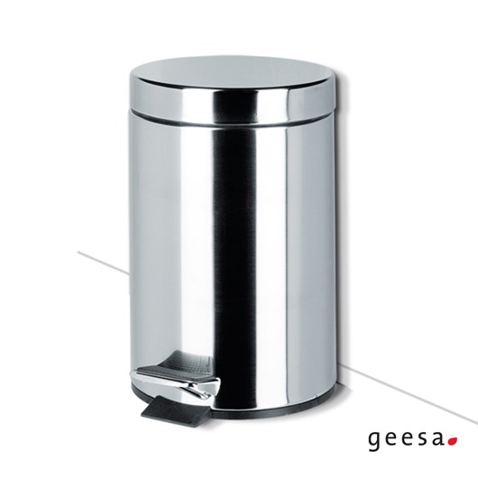 Χαρτοδοχείο Επιδαπέδιο 5l Geesa Chrome