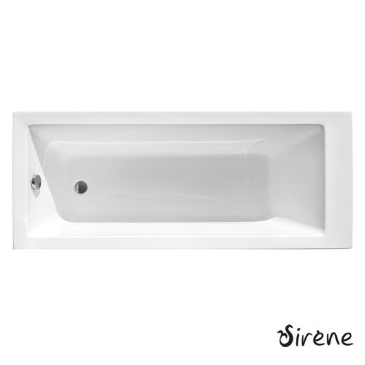 Μπανιέρα Ακρυλική CUBIC 150x70, Sirene White