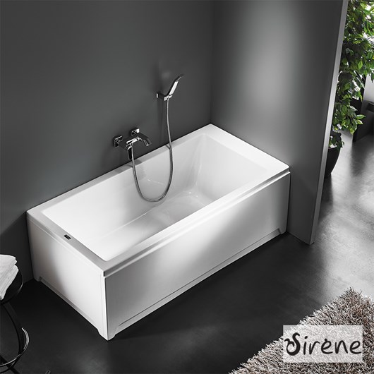 Μπανιέρα Ακρυλική CUBIC 150x70, Sirene White