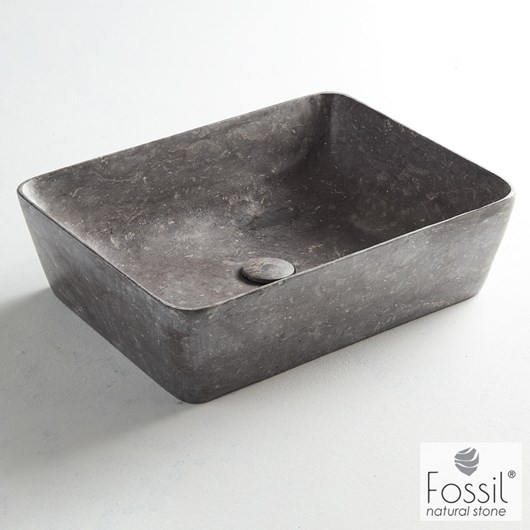 Νιπτήρας Μαρμάρινος  Jade 60x38 h.14 Fossil Grey