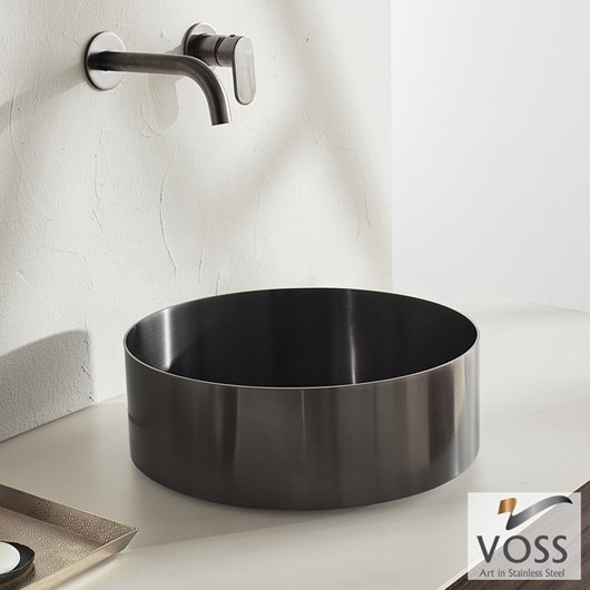 Νιπτήρας Milo Φ40 voss Inox PVD Black Brushed