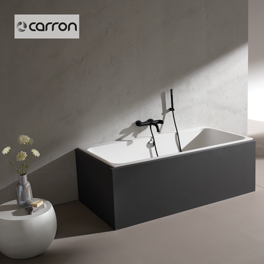 Μπανιέρα Ακρυλική Caronite PROFILE DUO LOW RIM 1700x750, Carron Bath White Matt