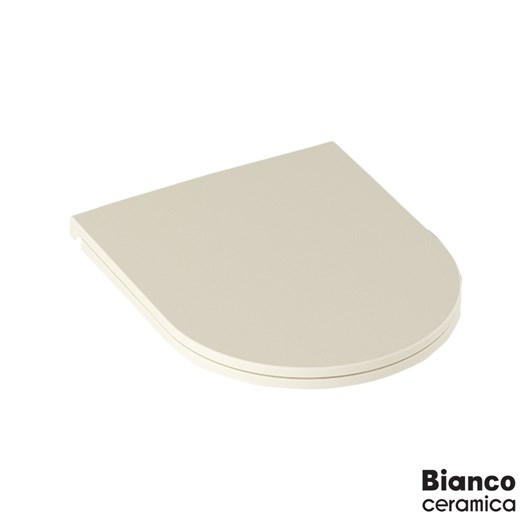 Κάλυμμα Λεκάνης LENTA Slim soft close Bianco Ceramica Ivory Matt