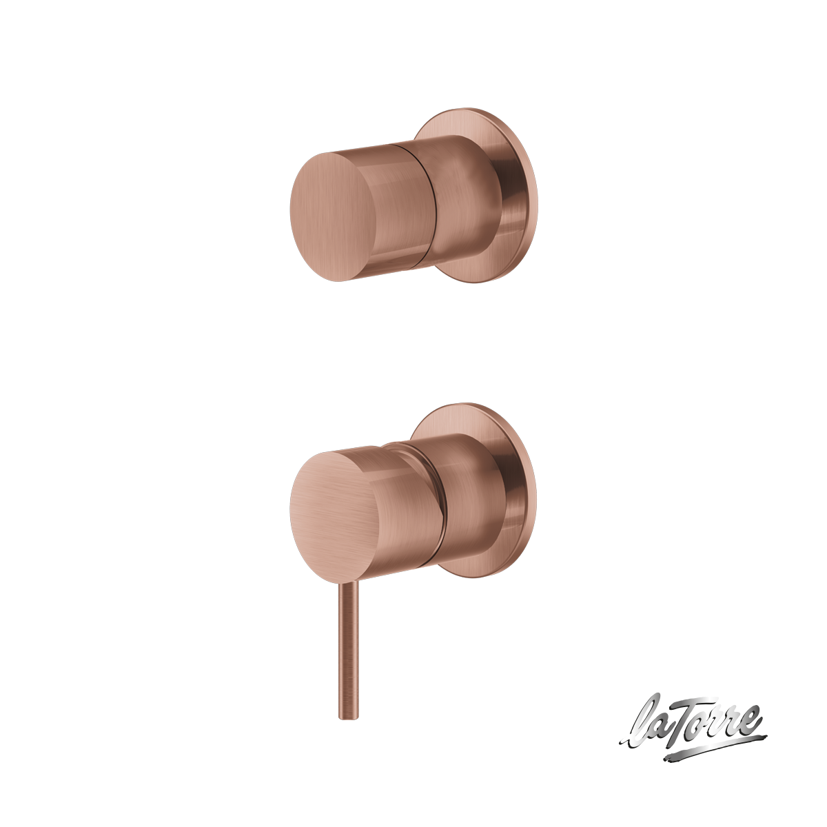 Μίκτης Εντοιχισμού 3 Εξόδων ELLE316 La Torre, Rose Gold Brushed PVD