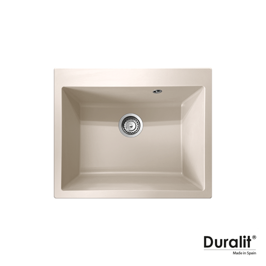 Νεροχύτης Κουζίνας Συνθετικός 60x50 Duralit Beige