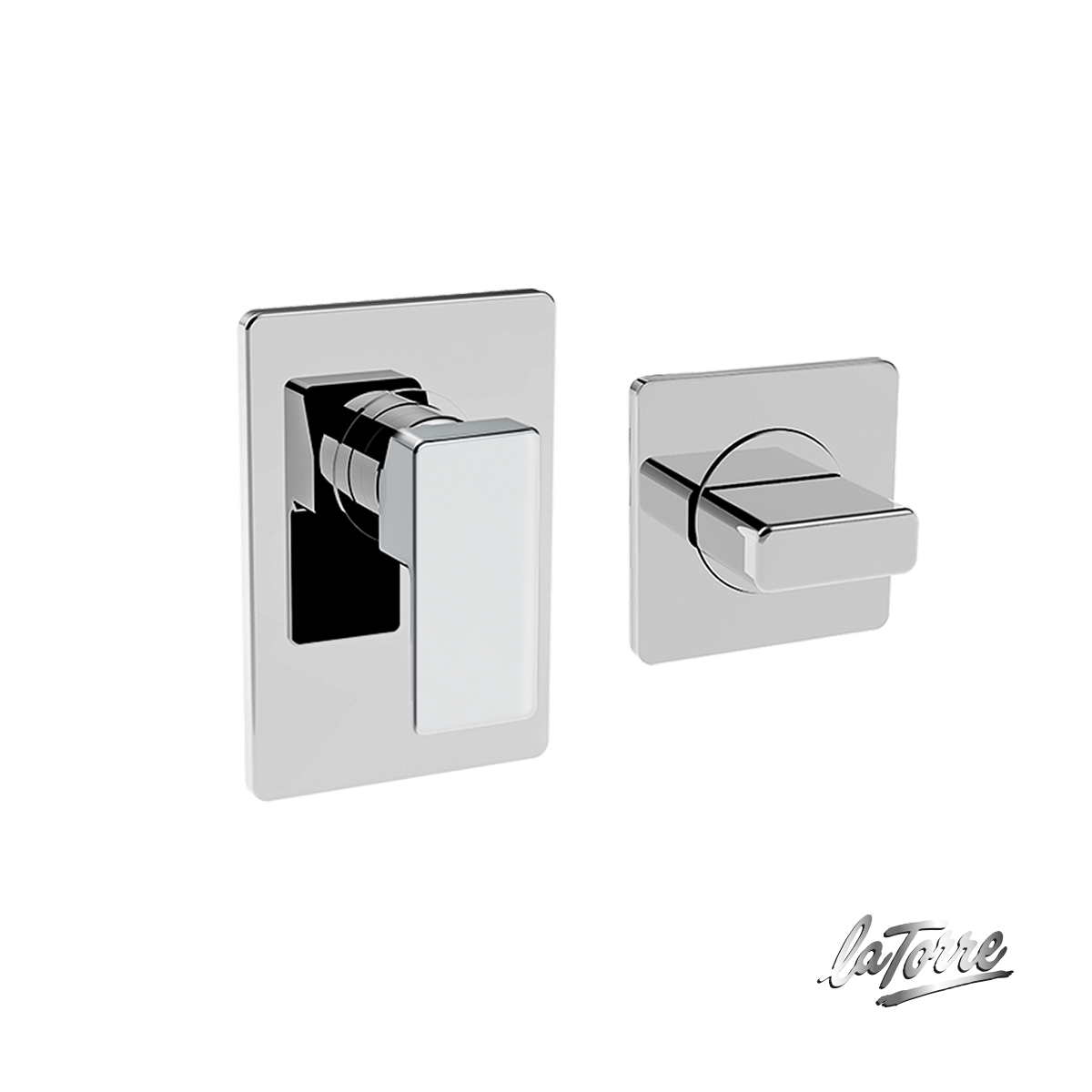 Μίκτης Εντοιχισμού 3 εξόδων PROFILI PLUS, Chrome