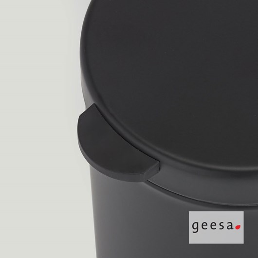 Χαρτοδοχείο Επίτοιχο 3l Geesa Black Matt