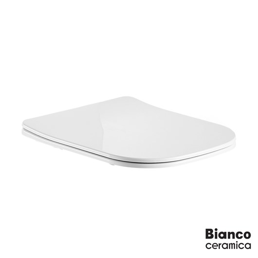 Κάλυμμα Λεκάνης NR121 Slim Soft Close, Bianco Ceramica White