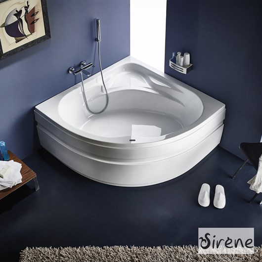 Μπανιέρα Ακρυλική MODENA 130x130, Sirene