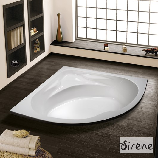 Μπανιέρα Ακρυλική MODENA 130x130, Sirene