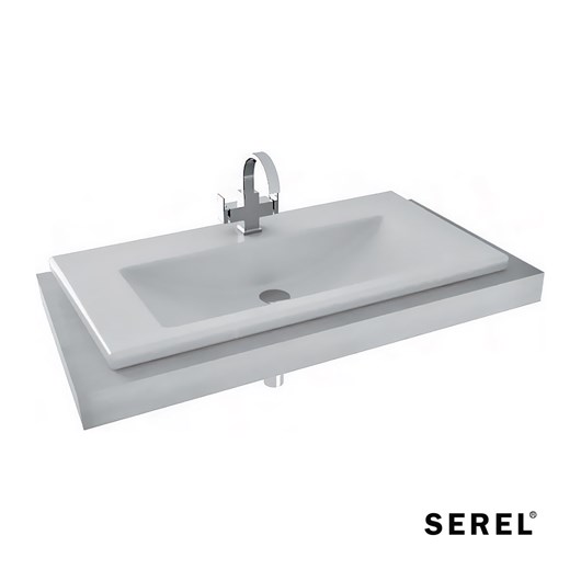 ΝΙΠΤΗΡΑΣ VERDA 100x50 SEREL WHITE