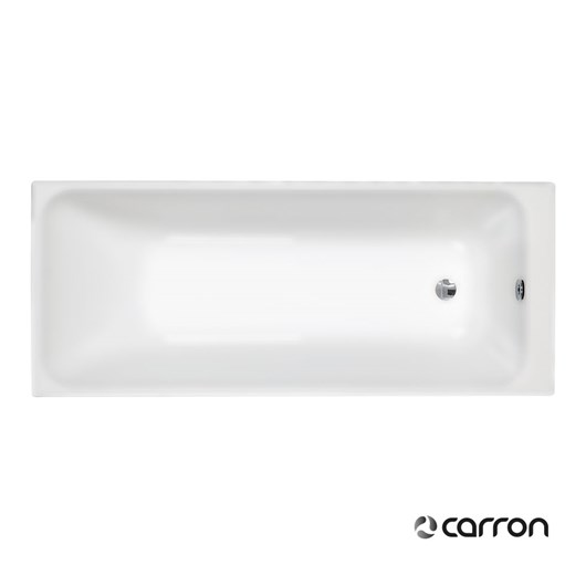 Μπανιέρα Ακρυλική Caronite PROFILE DUO LOW RIM 1700x700, Carron Bath White Matt