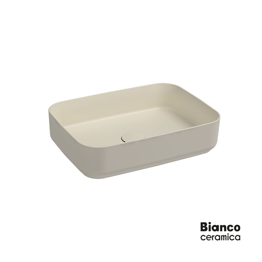 Νιπτήρας Πορσελάνης 50x36 Bianco Ceramica ivory Matt