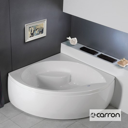 Μπανιέρα Ακρυλική Caronite TRANQUILITY 1300x1300, Carron Bath White