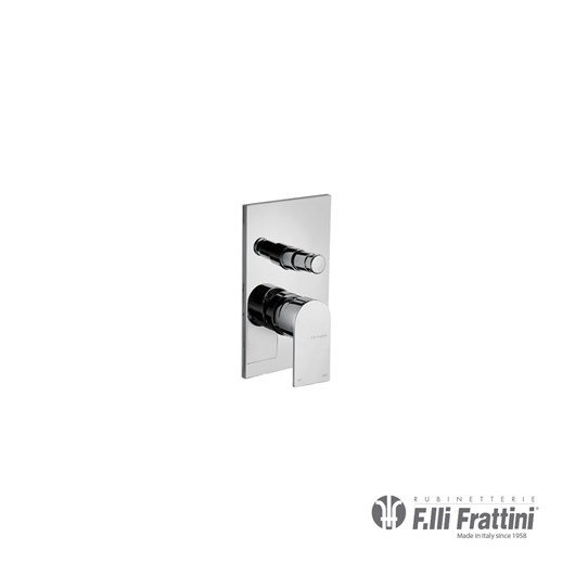 Μίκτης Εντοιχισμού 2 Εξόδων tolomeo Frattini Chrome