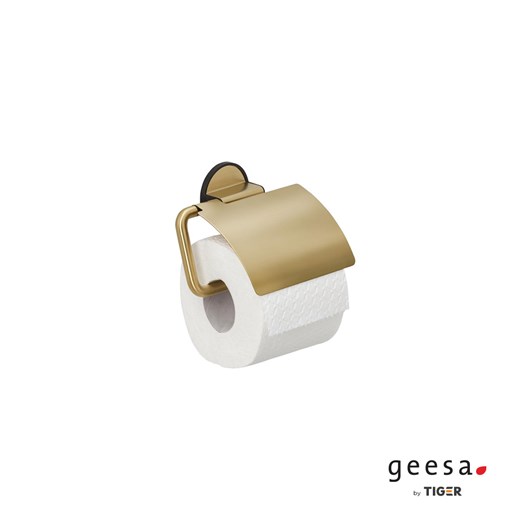 Χαρτοθήκη με Κάλυμμα tune Geesa Brass Brushed Black